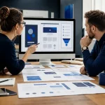 A marketing team planning a focused landing page for a local campaign
